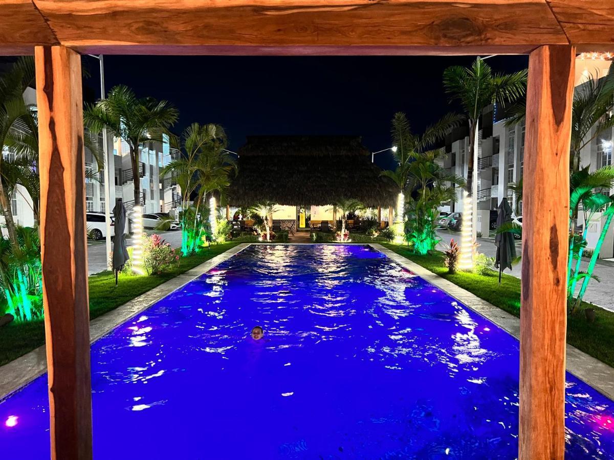 Penthouse Manzanillo Exclusivo Con Alberca 아파트 외부 사진