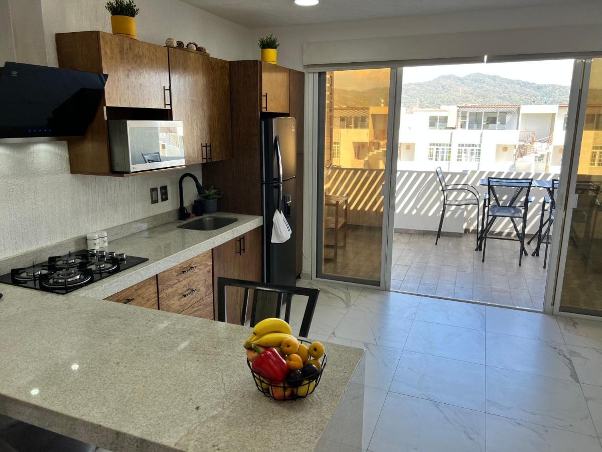 Penthouse Manzanillo Exclusivo Con Alberca 아파트 외부 사진